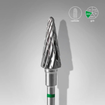 Brocas de carburo Cono verde 6 mm para retirar